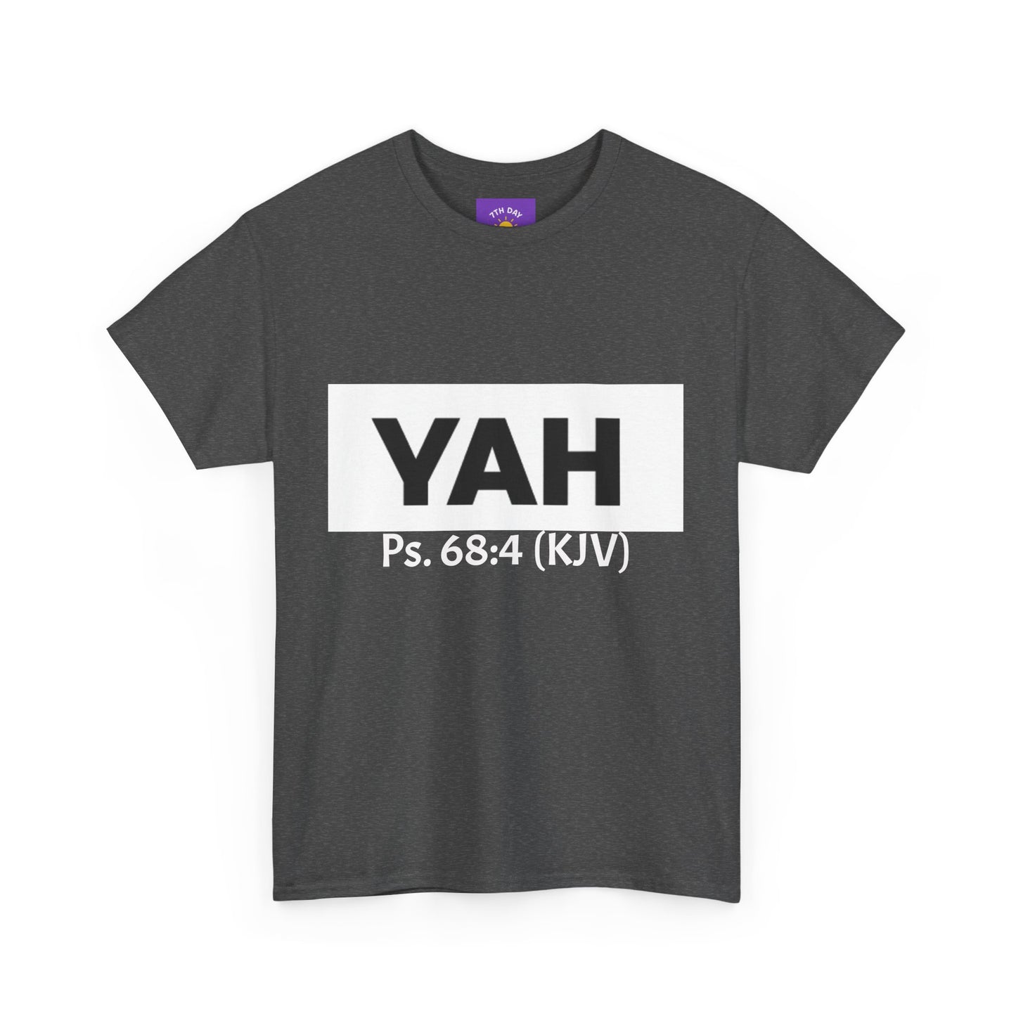 Name of God T-shirt Psalm 68:4 KJV (various colors Unisex Heavy Cotton T-shirt)