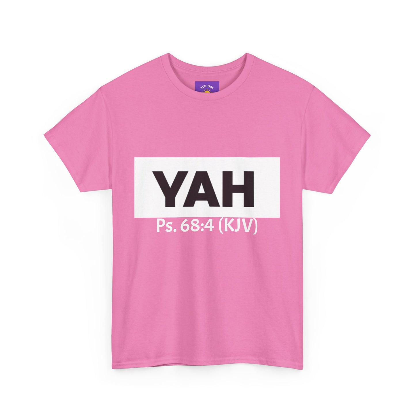 Name of God T-shirt Psalm 68:4 KJV (various colors Unisex Heavy Cotton T-shirt)