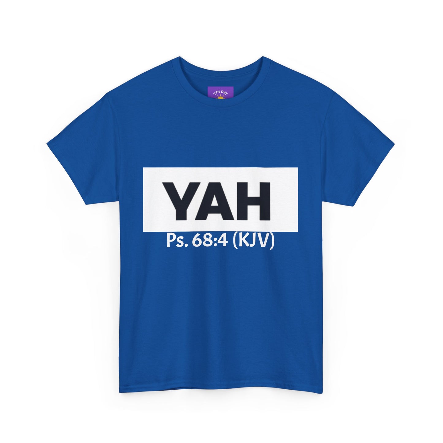 Name of God T-shirt Psalm 68:4 KJV (various colors Unisex Heavy Cotton T-shirt)