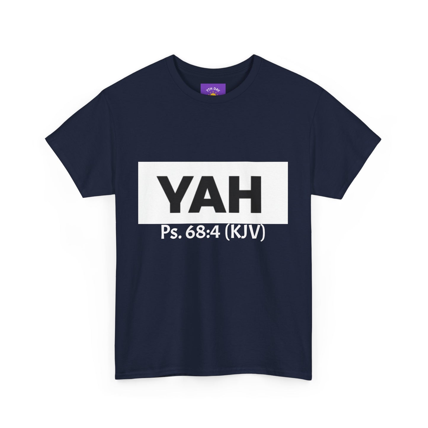 Name of God T-shirt Psalm 68:4 KJV (various colors Unisex Heavy Cotton T-shirt)