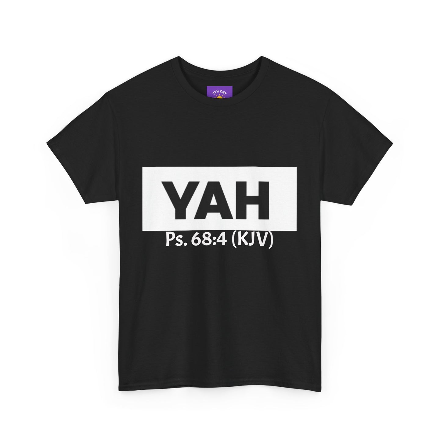 Name of God T-shirt Psalm 68:4 KJV (various colors Unisex Heavy Cotton T-shirt)