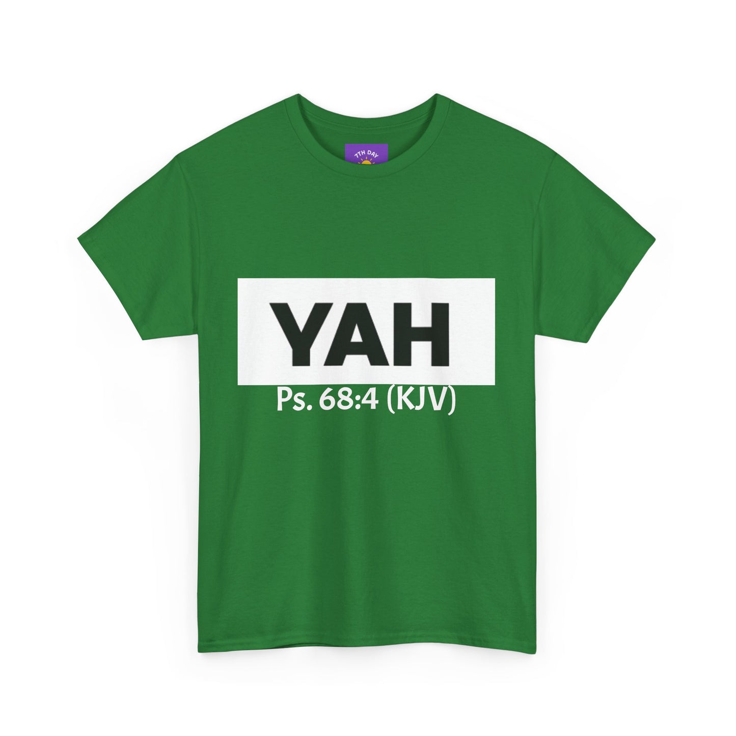 Name of God T-shirt Psalm 68:4 KJV (various colors Unisex Heavy Cotton T-shirt)