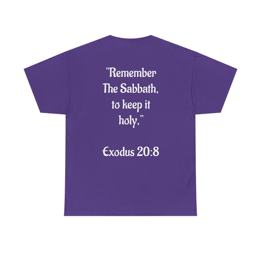 7th Day Sabbath keeper T-shirt (no sleeve markings)