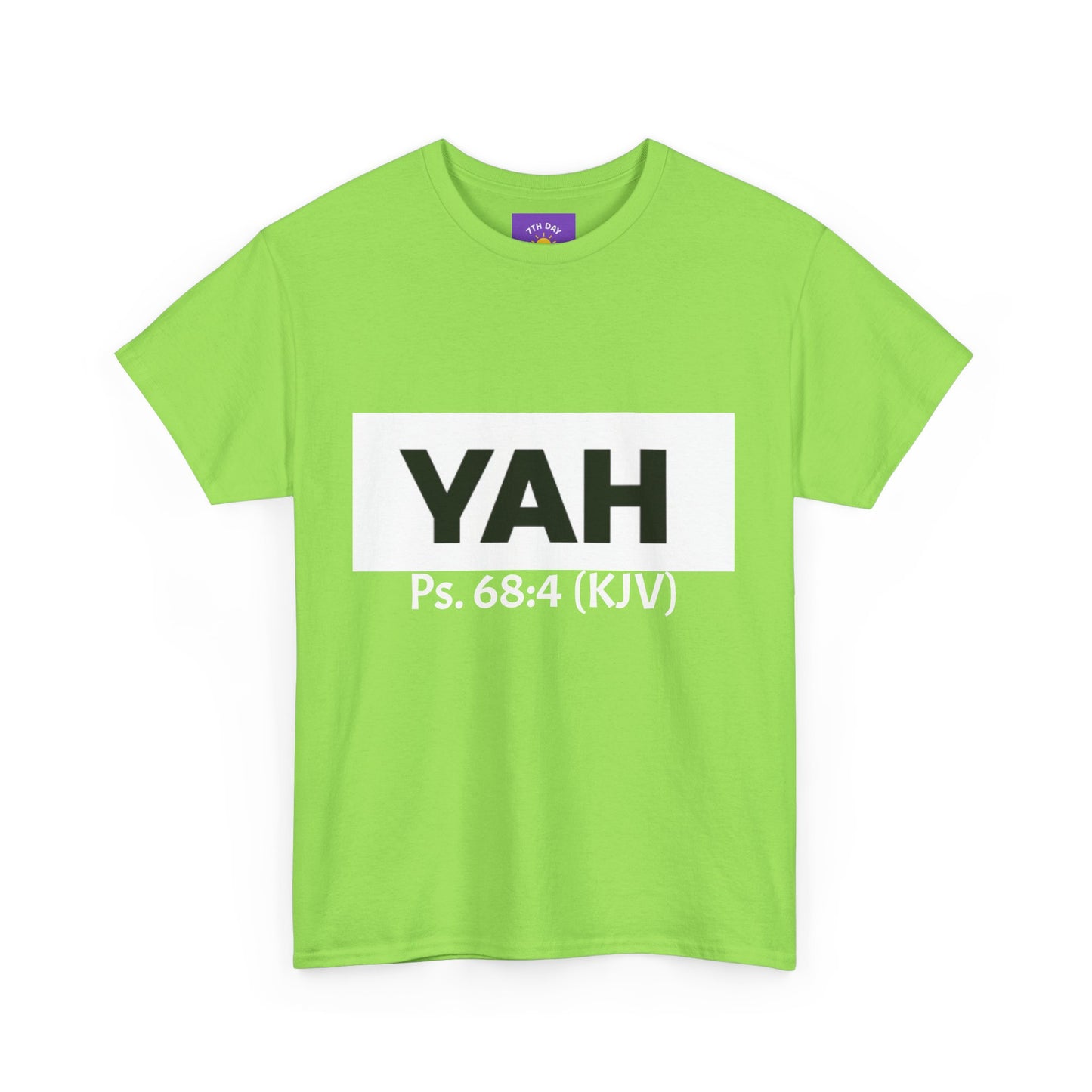 Name of God T-shirt Psalm 68:4 KJV (various colors Unisex Heavy Cotton T-shirt)