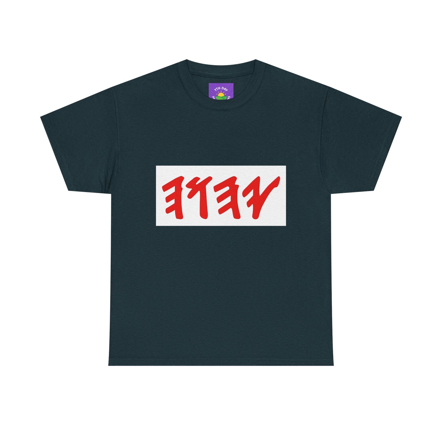 Paleo Hebrew Name of God T-shirt (various colors, Unisex Heavy Cotton T-shirt)
