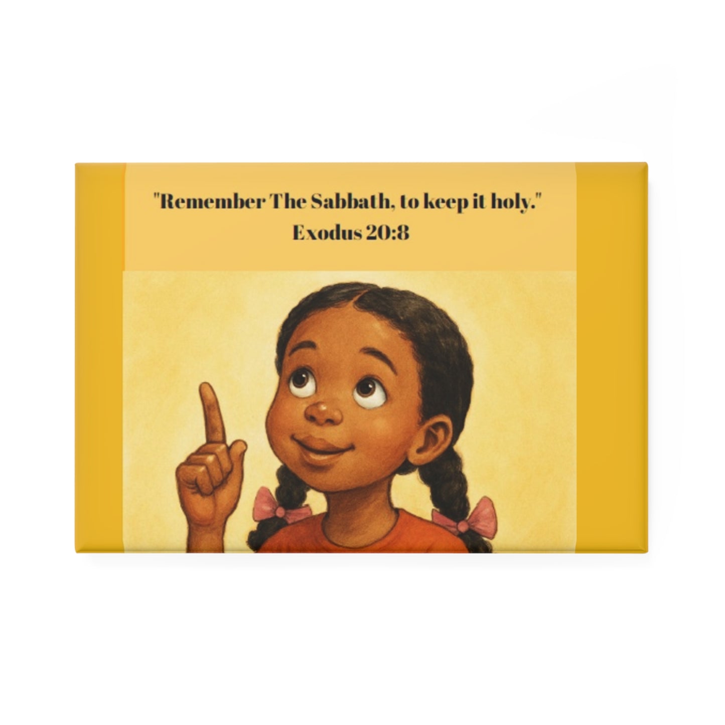 Sabbath Keziah refrigerator magnet, button Magnet