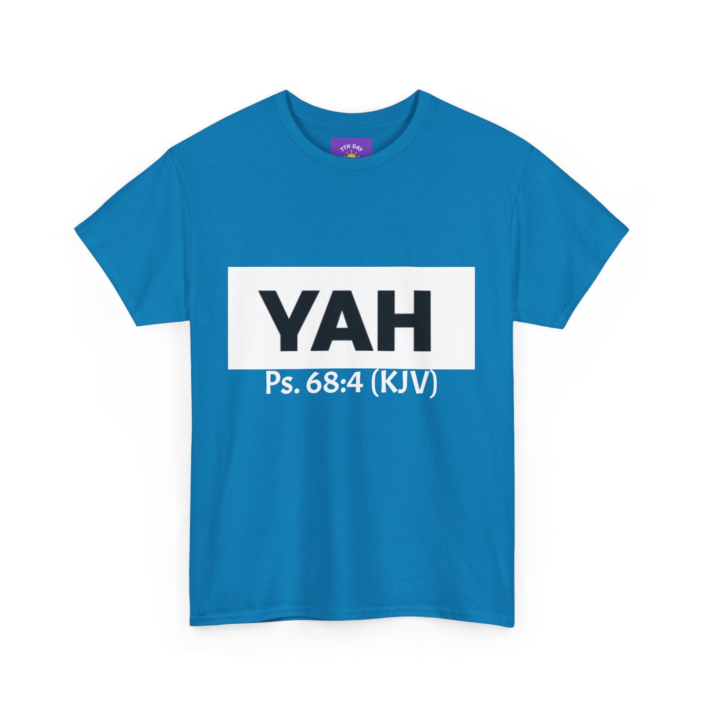 Name of God T-shirt Psalm 68:4 KJV (various colors Unisex Heavy Cotton T-shirt)