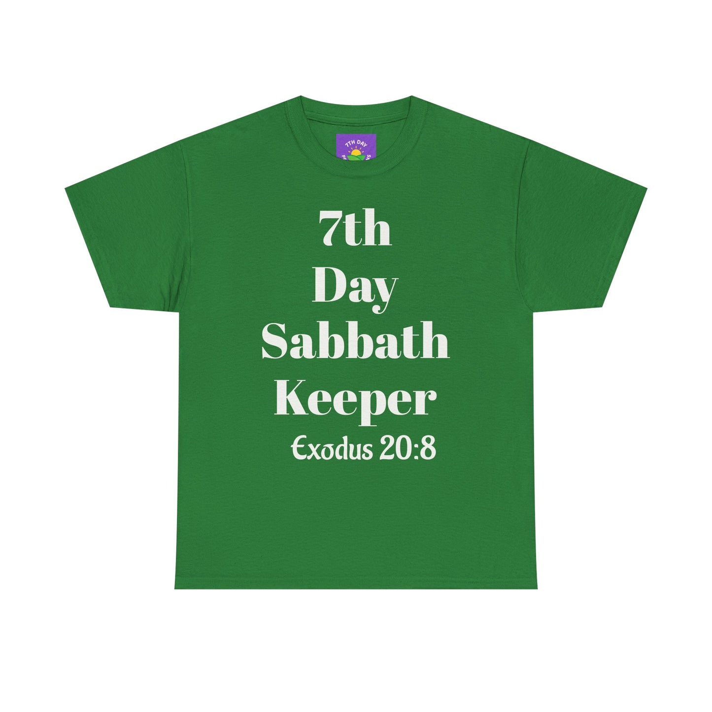 7th Day Sabbath keeper T-shirt (no sleeve markings)