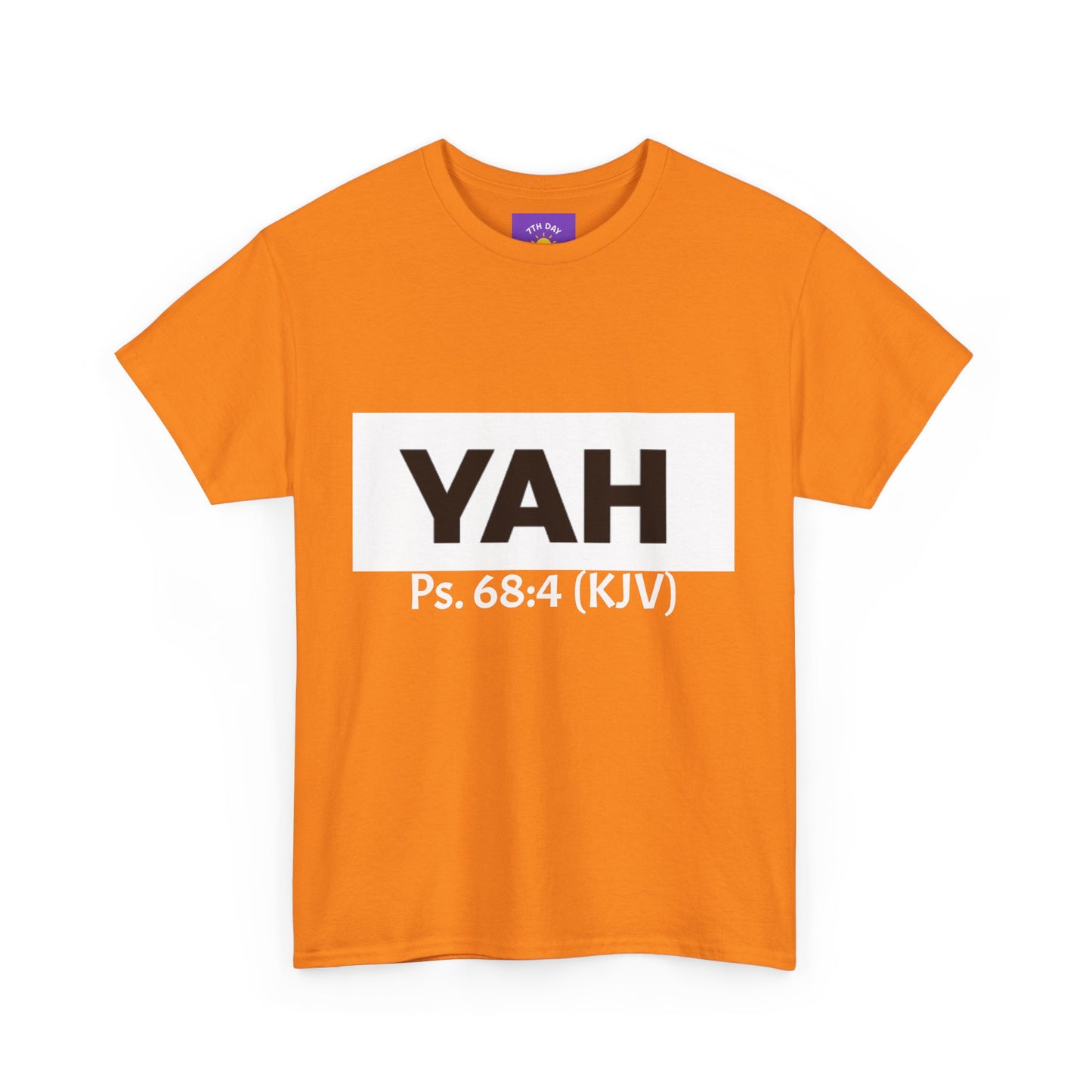 Name of God T-shirt Psalm 68:4 KJV (various colors Unisex Heavy Cotton T-shirt)