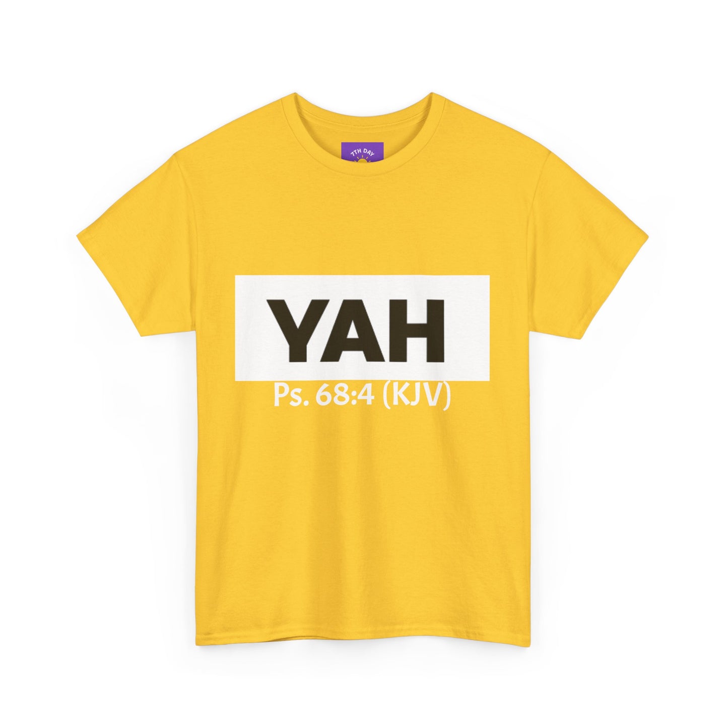 Name of God T-shirt Psalm 68:4 KJV (various colors Unisex Heavy Cotton T-shirt)