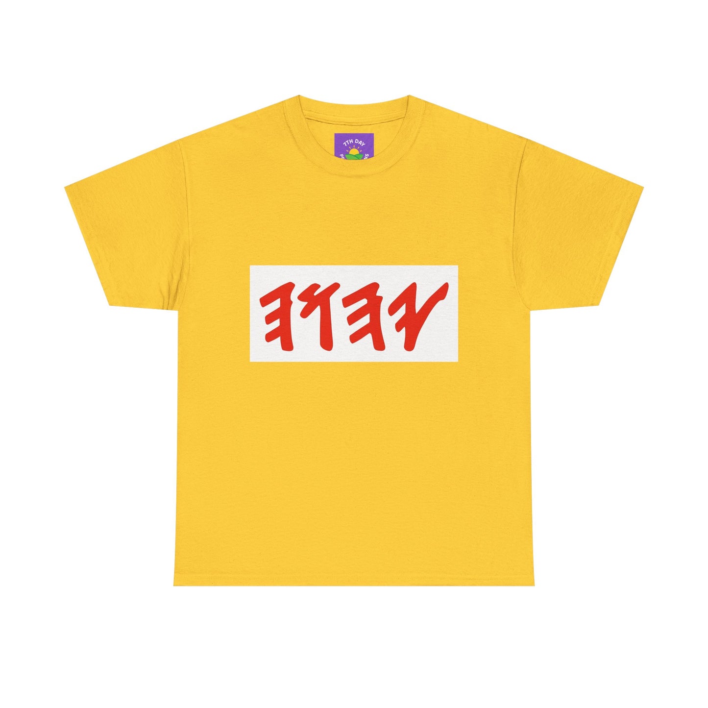 Paleo Hebrew Name of God T-shirt (various colors, Unisex Heavy Cotton T-shirt)