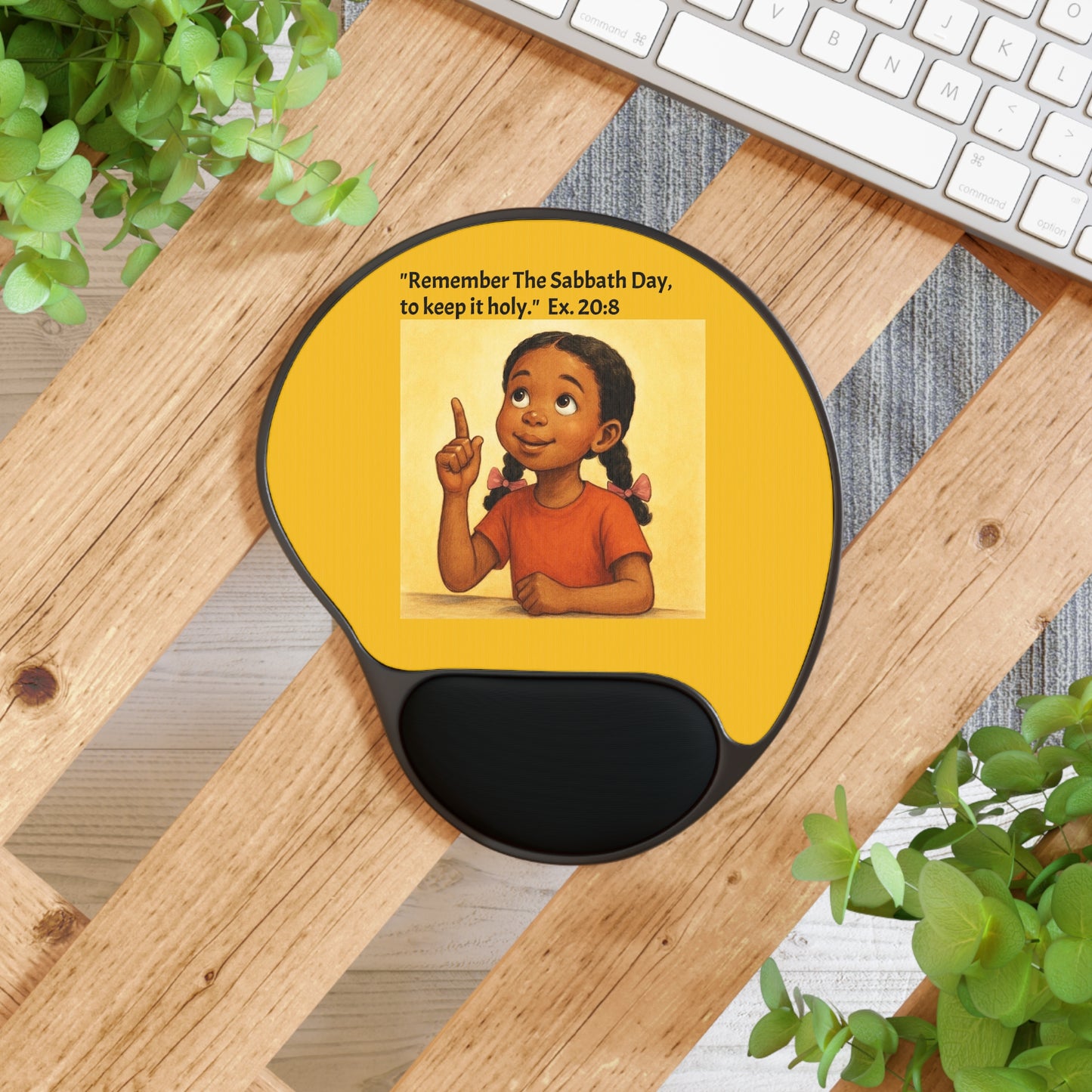 Sabbath Keziah Mouse Pad With Wrist Rest
