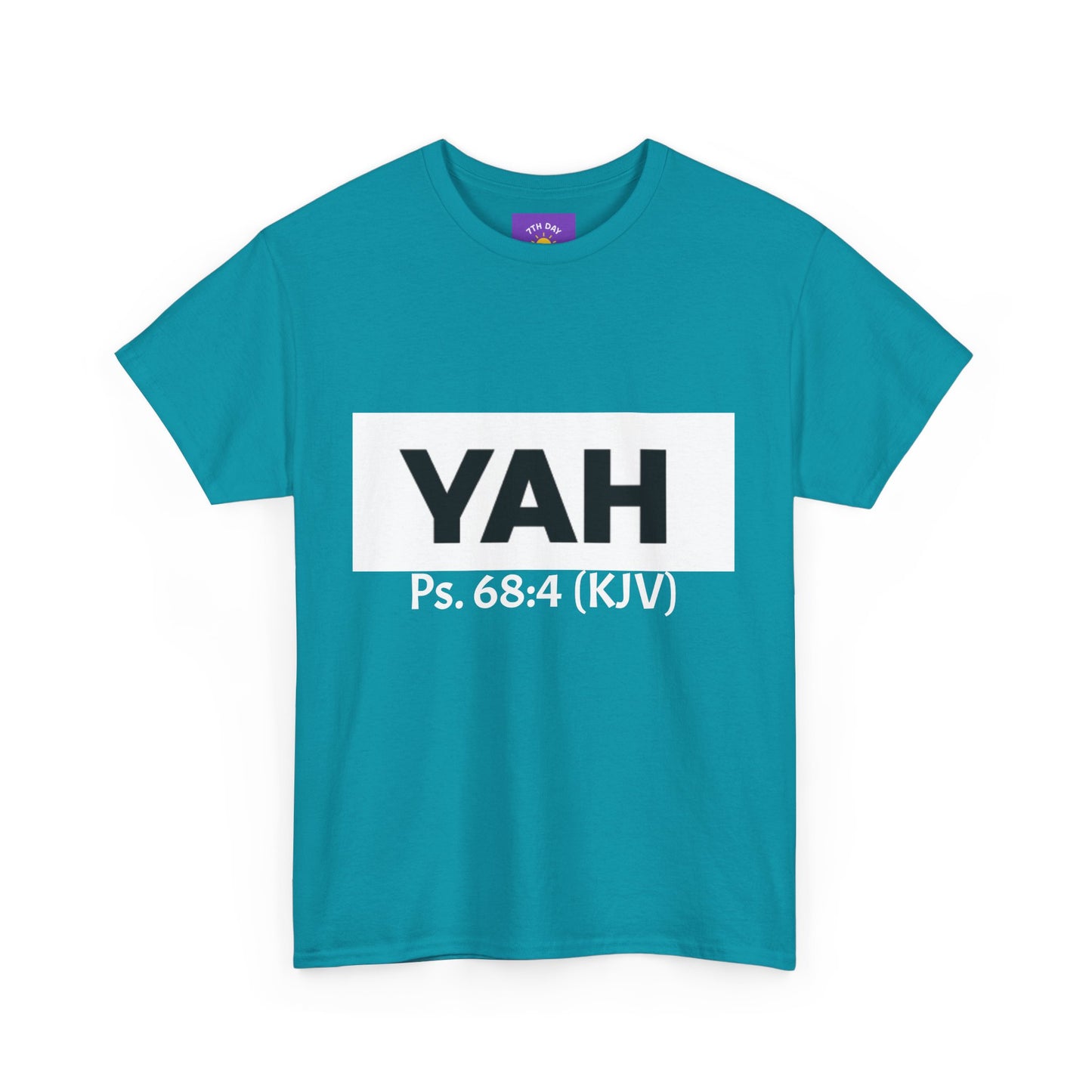 Name of God T-shirt Psalm 68:4 KJV (various colors Unisex Heavy Cotton T-shirt)
