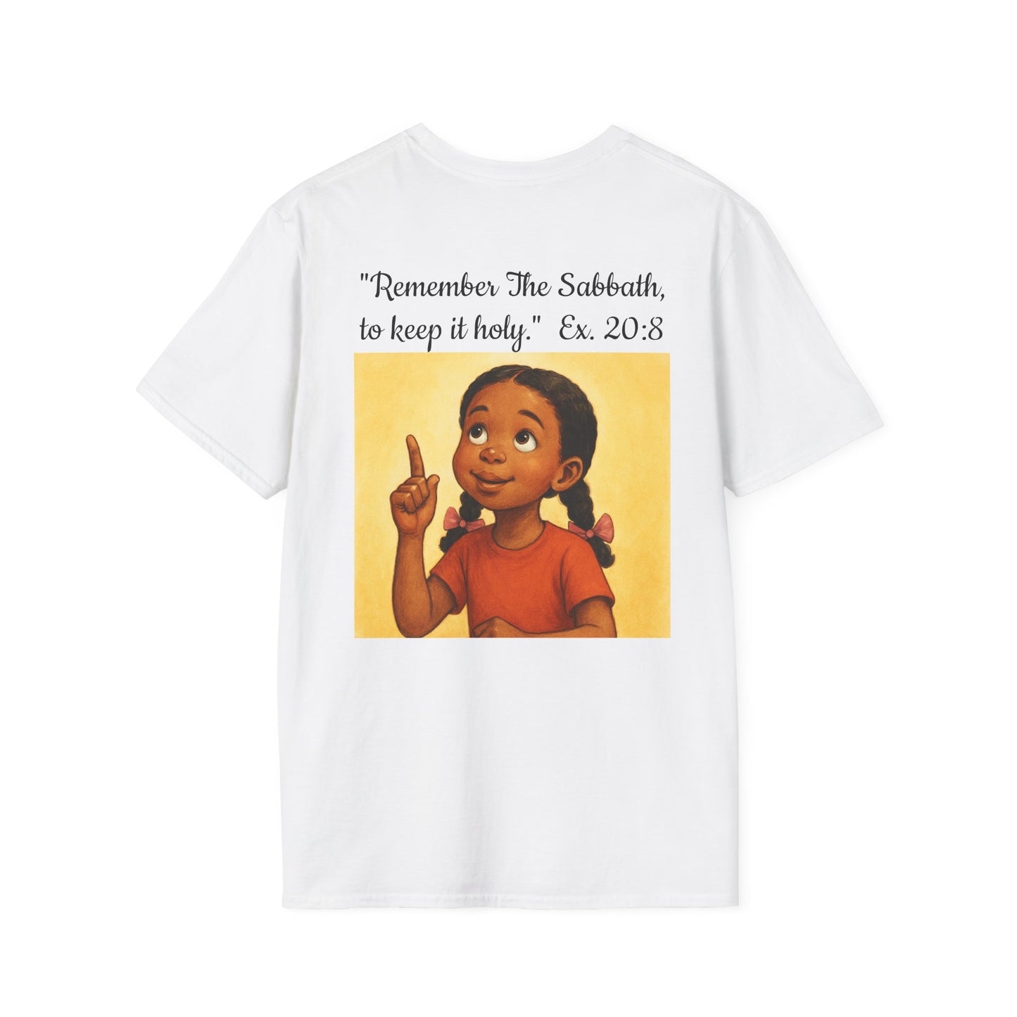 The Sabbath with Keziah, (Hebrew family) - Unisex Soft style T-Shirt