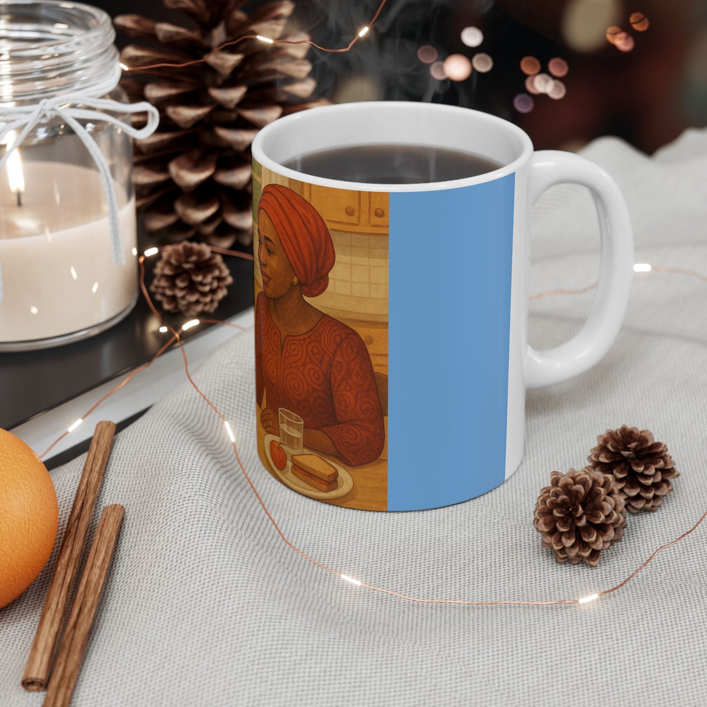 Sabbath Keziah Ceramic (Hebrew family) Mug - 11oz & 15oz