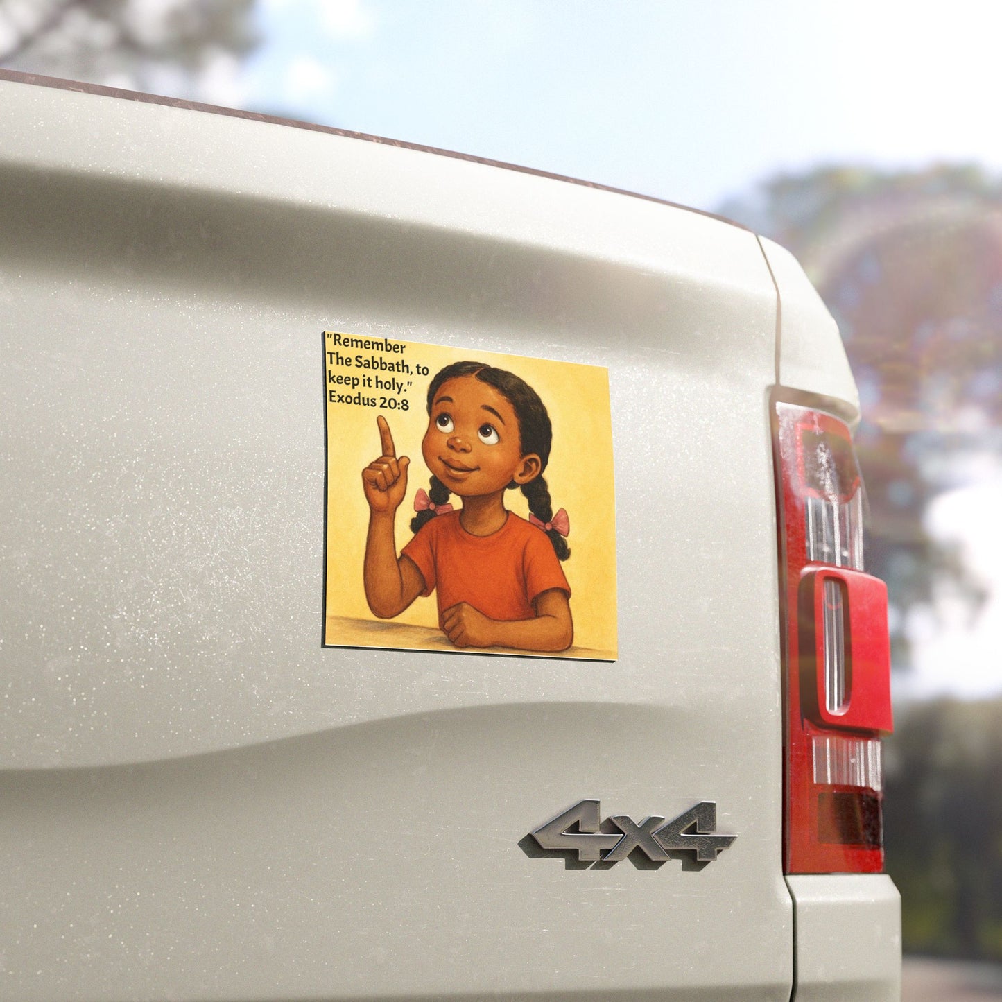 Sabbath Keziah car magnet