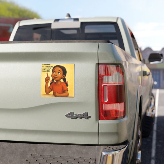 Sabbath Keziah car magnet