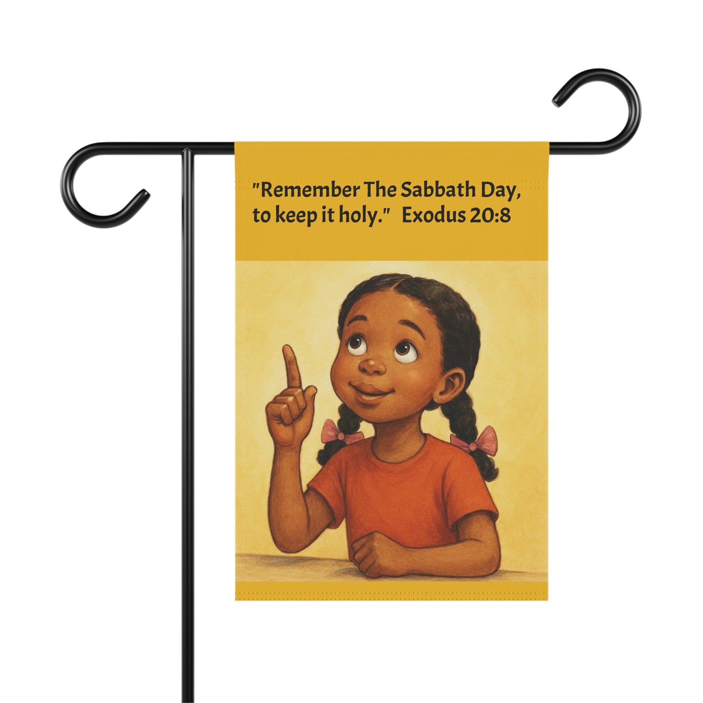 Remember The Sabbath Banner, Flag, Religious Decor