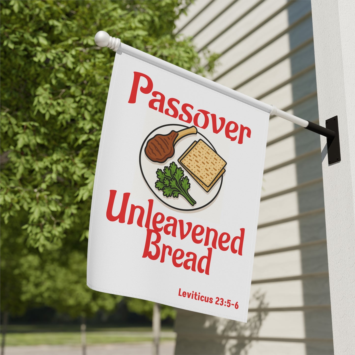 Passover/Unleavened Bread Banner, Flag, Religious Decor