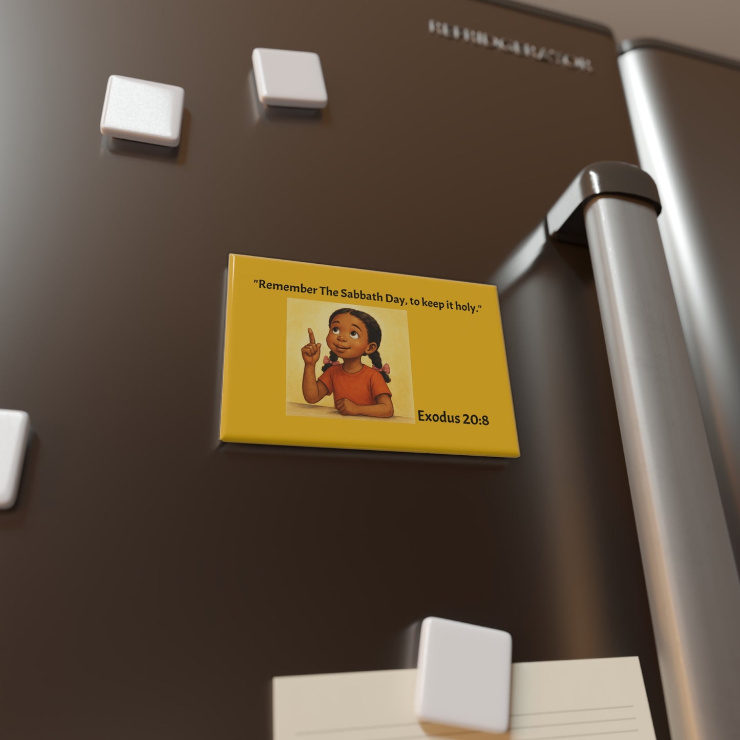 Sabbath Keziah refrigerator magnet, button Magnet