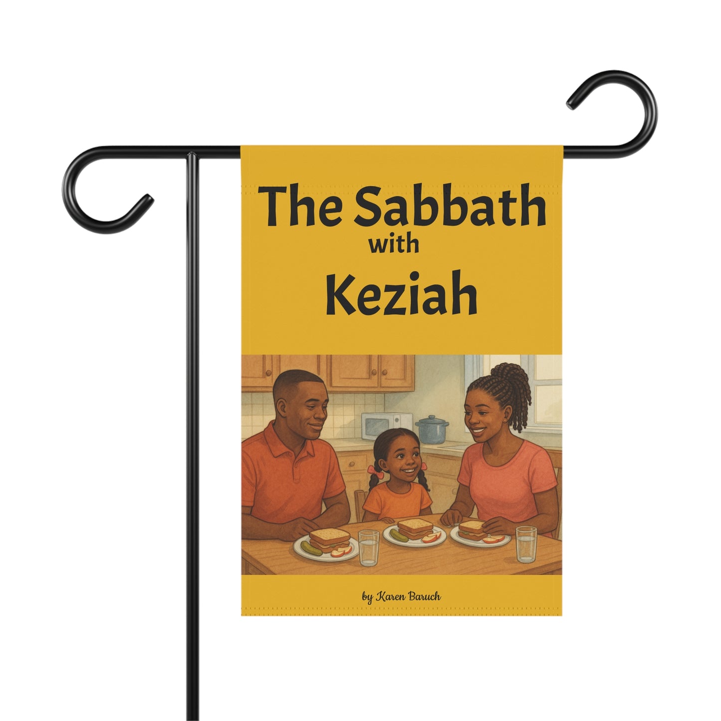 The Sabbath with Keziah Banner, Flag, Religious Decor
