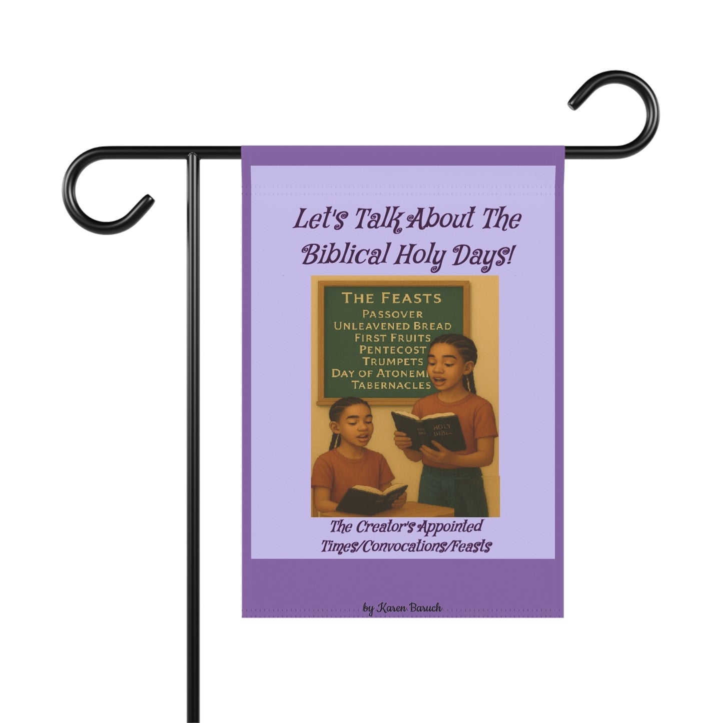 Let's talk about the Biblical Holy Days Banner, Flag, Religious Decor