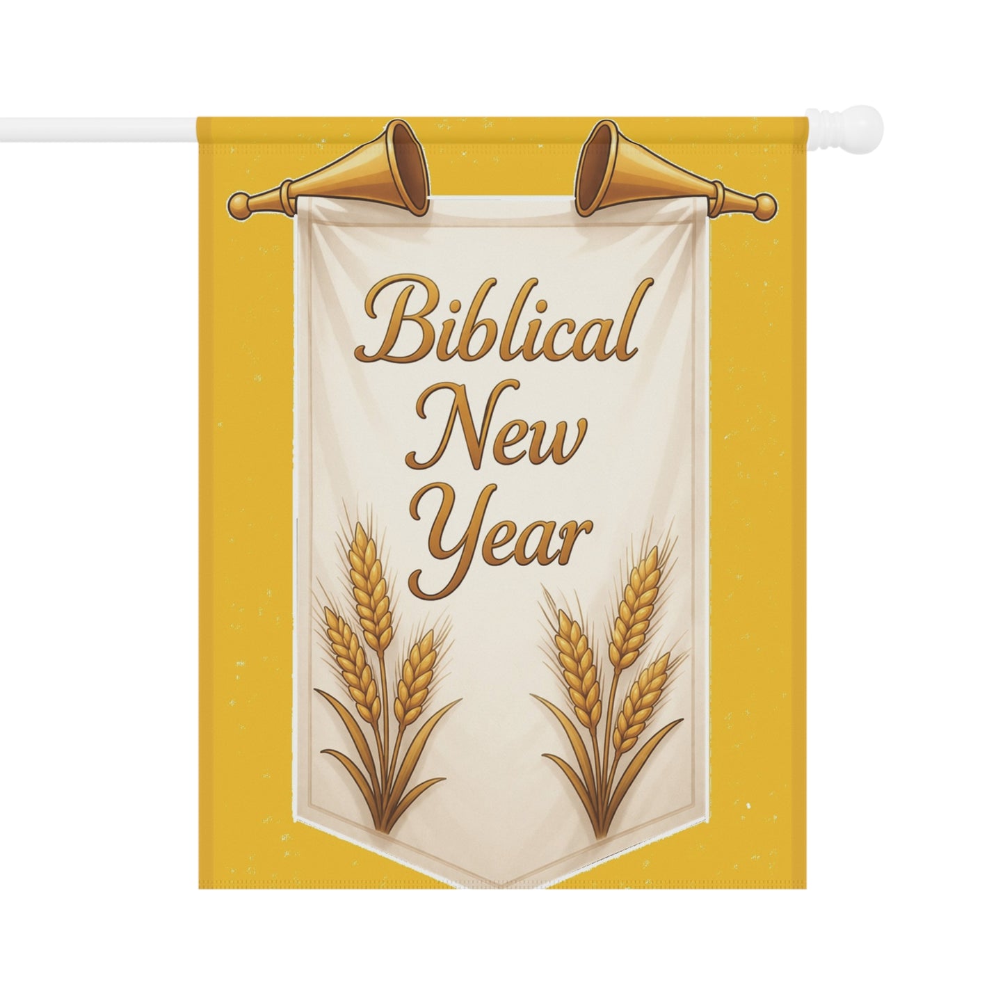 Biblical New Year (Garden Banner, Garden Flag, Religious Home Decor)