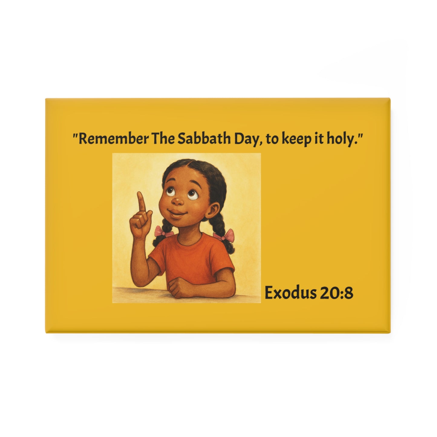 Sabbath Keziah refrigerator magnet, button Magnet