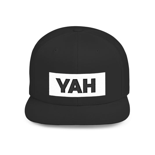 Name of GOD (English) flat-bill cap/hat