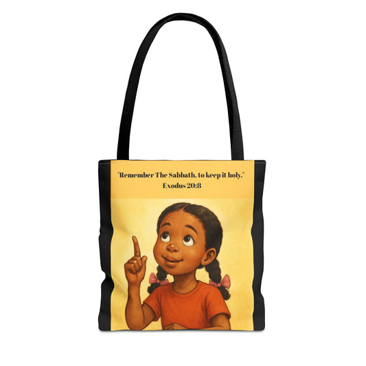 Sabbath Keziah Tote Bag (Eco-Friendly Carryal. faith-based accessory)