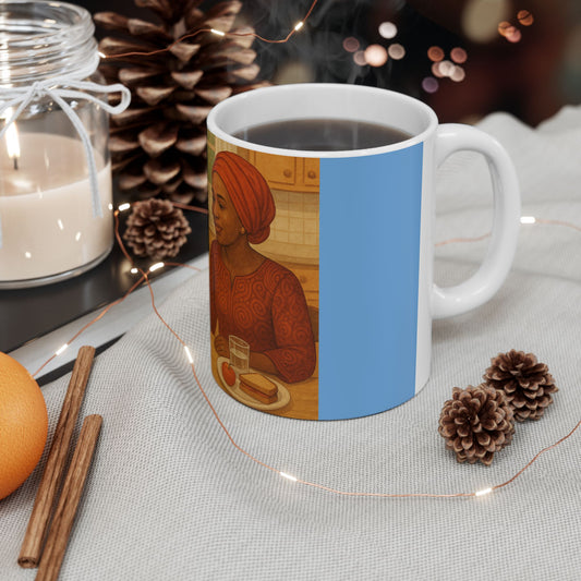 Sabbath Keziah Ceramic (Hebrew family) Mug - 11oz & 15oz