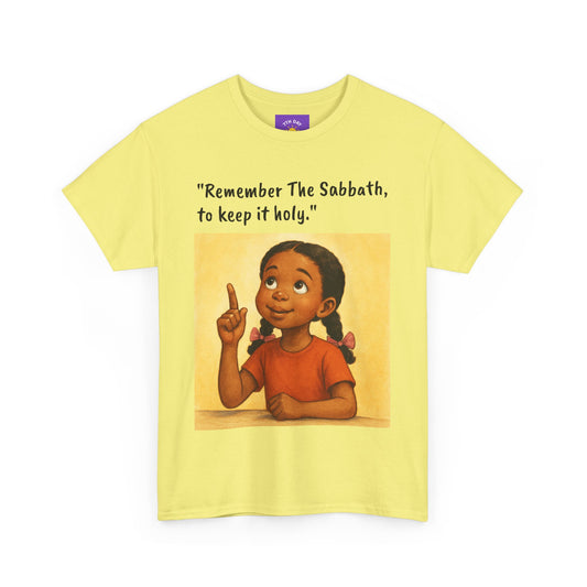 Remember The Sabbath Keziah Unisex Heavy Cotton Tee