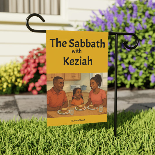 The Sabbath with Keziah Banner, Flag, Religious Decor
