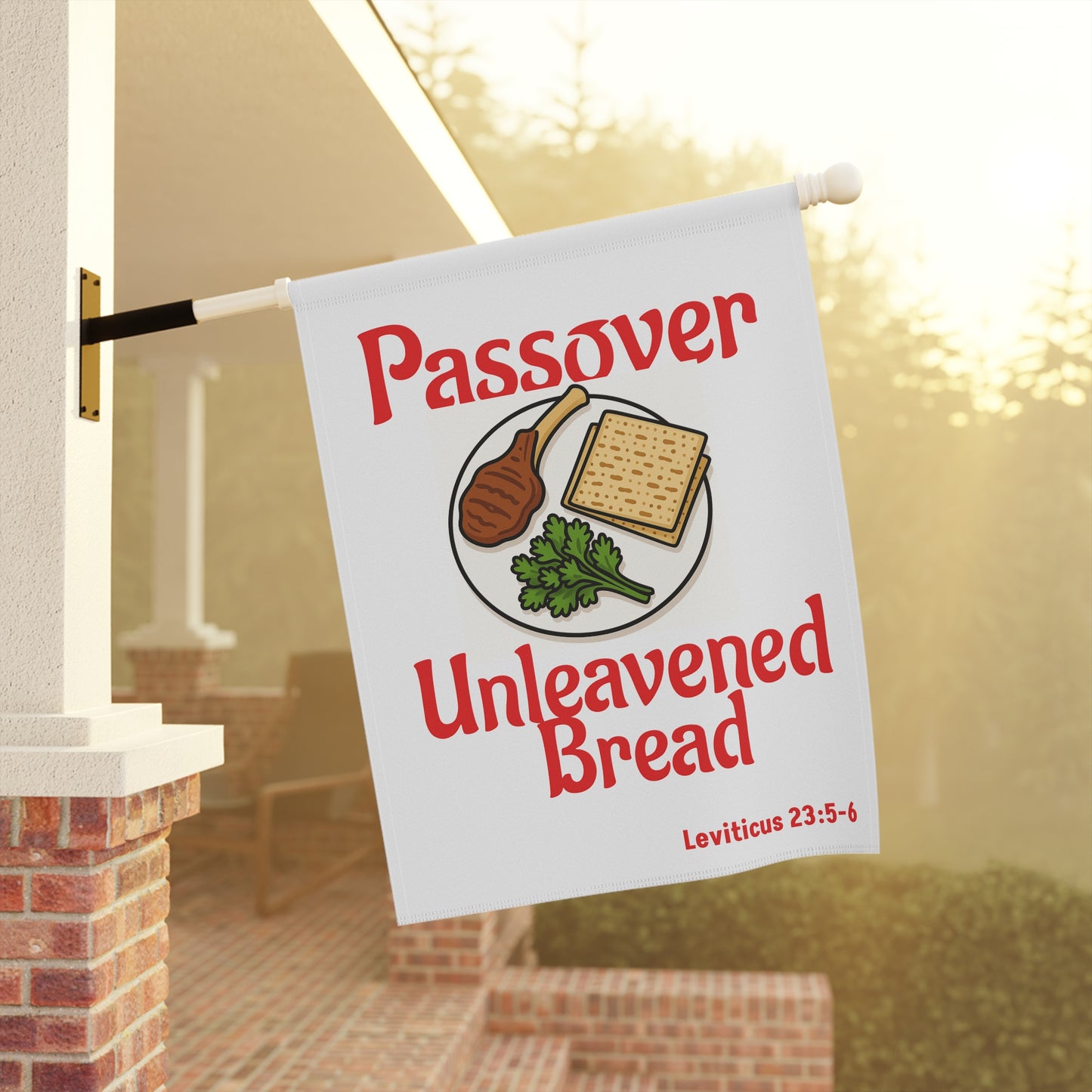 Passover/Unleavened Bread Banner, Flag, Religious Decor