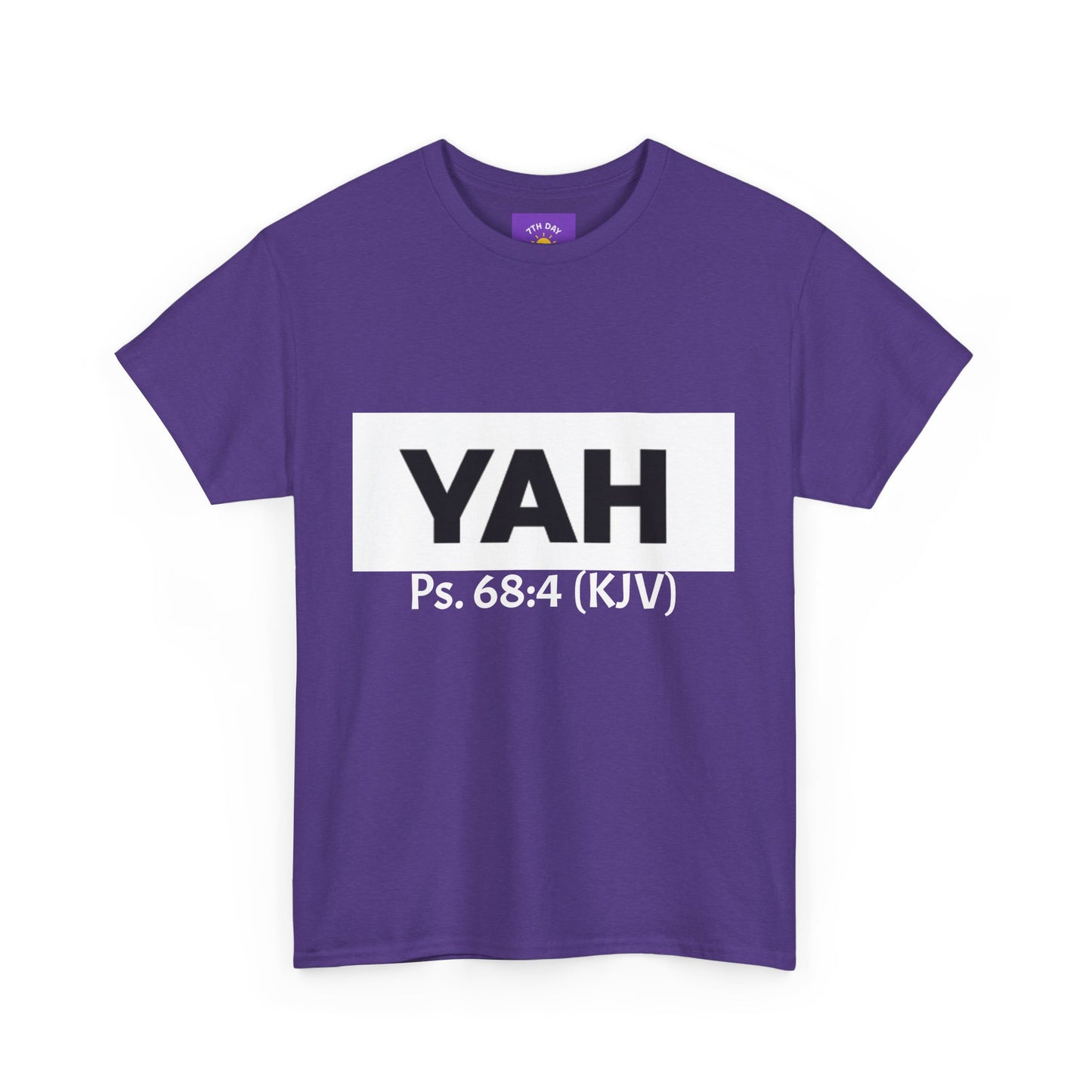 Name of God T-shirt Psalm 68:4 KJV (various colors Unisex Heavy Cotton T-shirt)